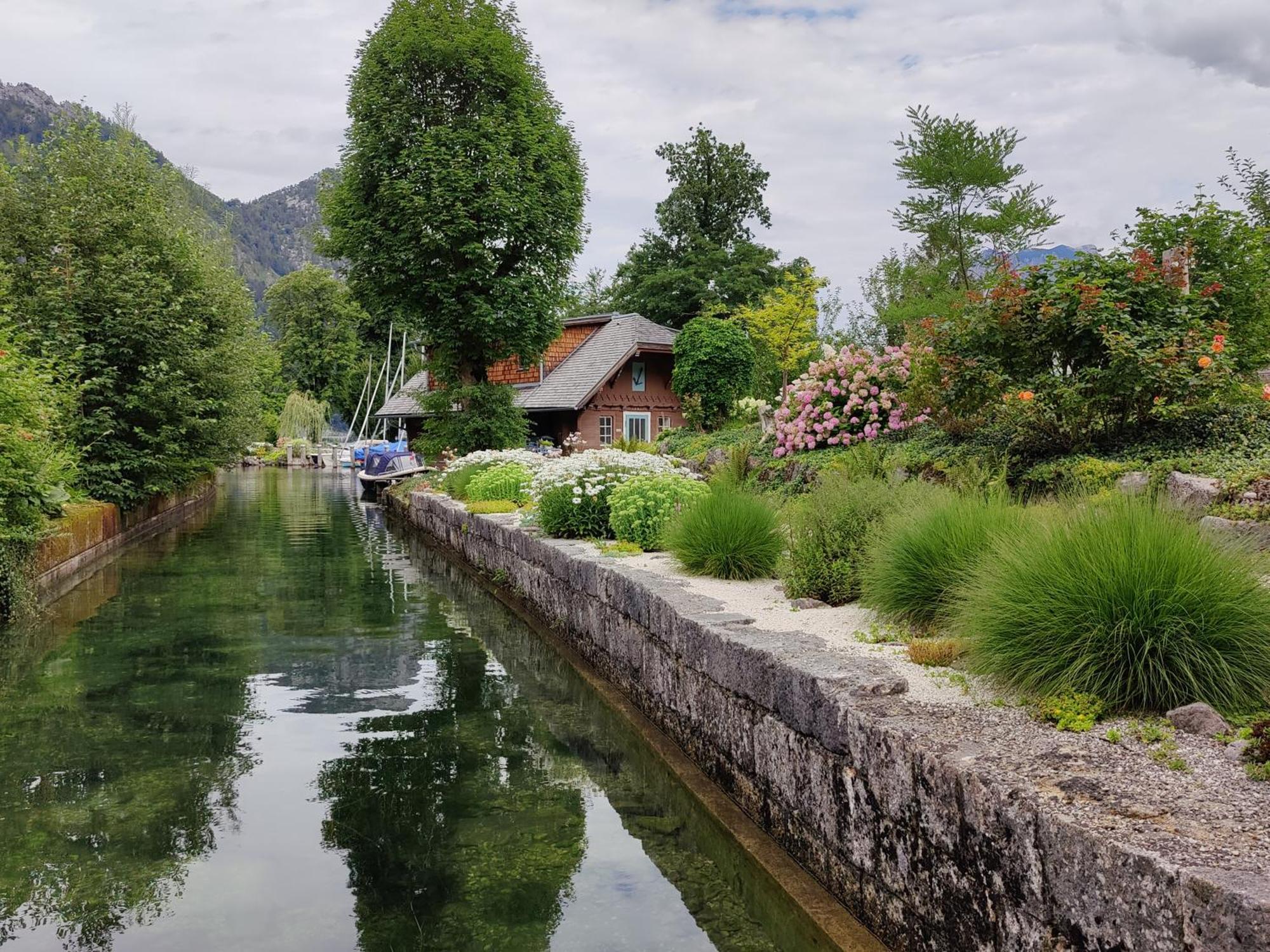 Wohnen Am See Villa Schroetter Direkt Am Traunsee Rindbach Exterior foto