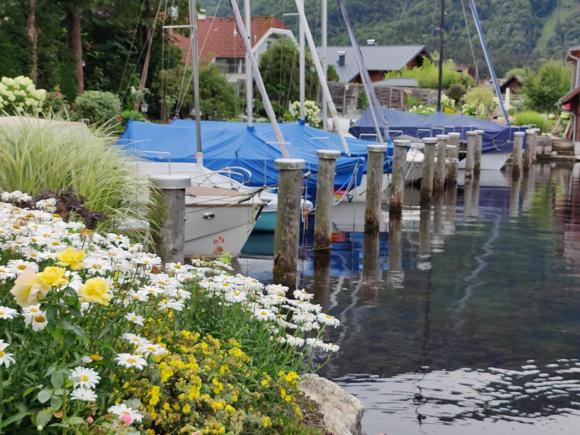 Wohnen Am See Villa Schroetter Direkt Am Traunsee Rindbach Exterior foto