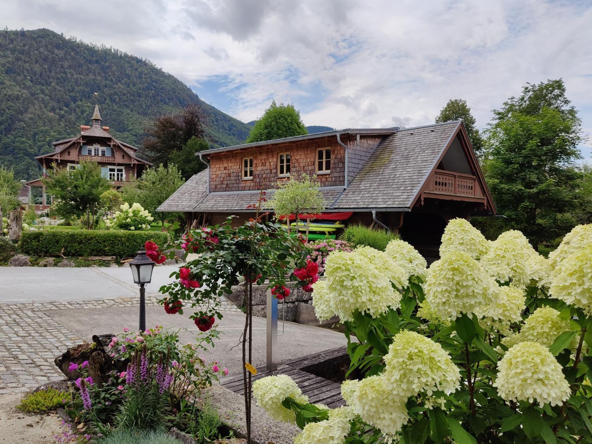 Wohnen Am See Villa Schroetter Direkt Am Traunsee Rindbach Exterior foto
