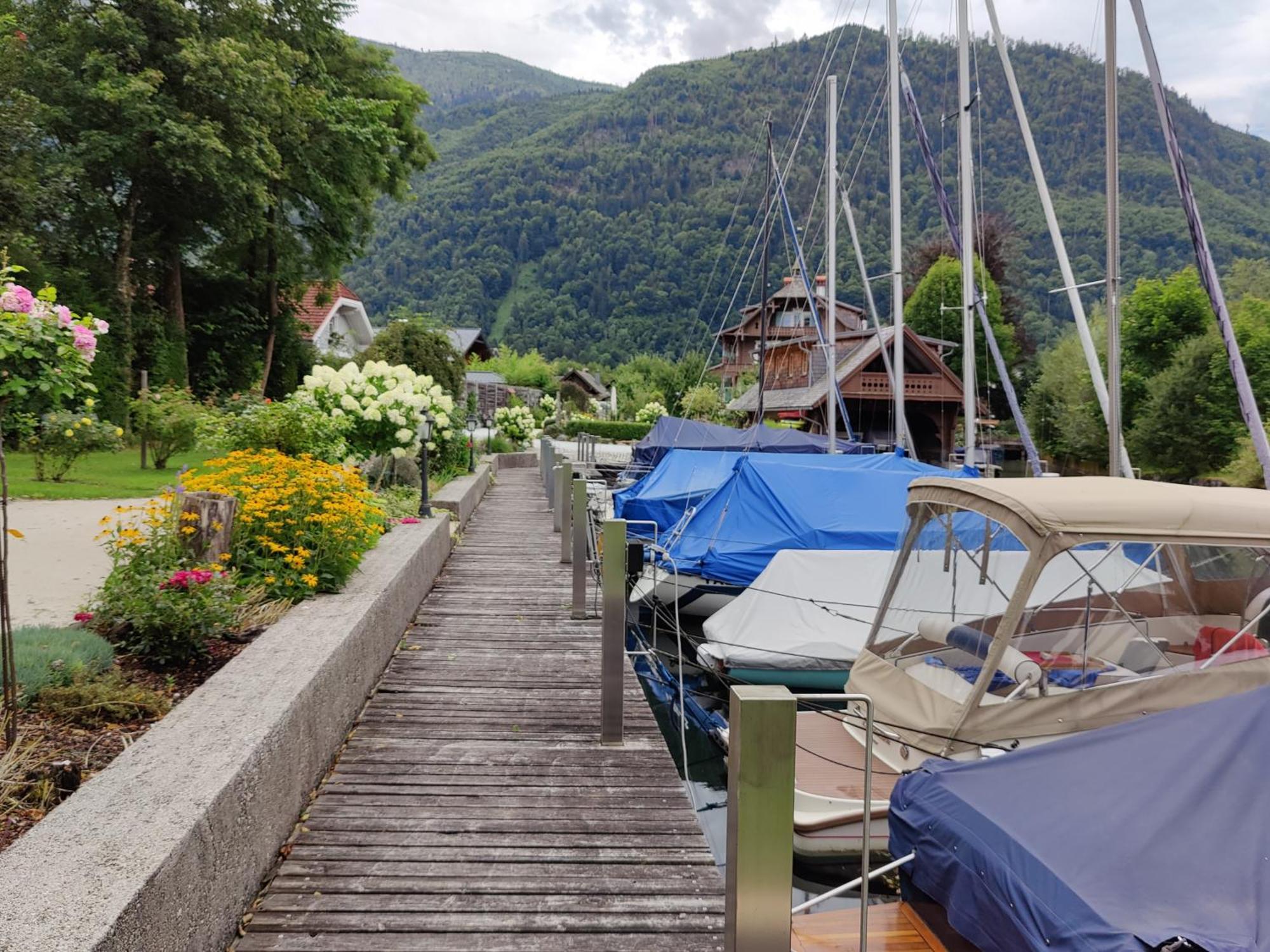 Wohnen Am See Villa Schroetter Direkt Am Traunsee Rindbach Exterior foto